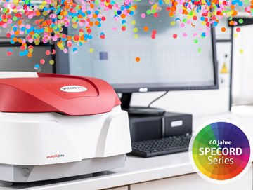 Analytik Jena celebrates 60 years of SPECORD technology - Jubilee Analytik Jena celebrates 60 years of SPECORD technology - Jubilee