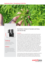 AppNote Quantitative Analysis of Cannabis and Hemp with HR ICP-OES (English)
