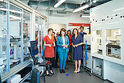 [Translate to English (US):] Inauguration Robotics Plattform, Source: Anna Schroll/Leibniz-HKI