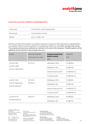 Long-term Warranty multi N/C Series_10y