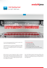 1536 Pipetting Head for CyBio Well vario