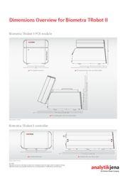 TRobot II Dimension Sheet 