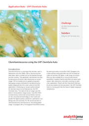 AppNote - UVP ChemSolo Auto - Chemiluminescence