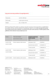 Long-term Warranty multi N/C x300 Series_5y