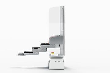 side view of a CyBio Carry with arm fully extended