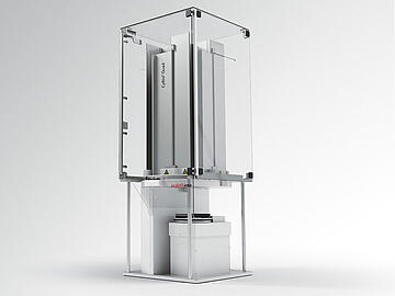 CyBio QuadStack microplate stacker