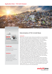 Determination of TOC in Solid Waste