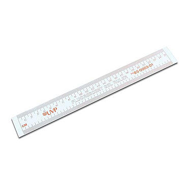 Electrophoresis Gel Ruler for working with transilluminators and gel imaging system