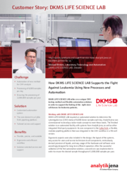 Customer Story DKMS LIFE SCIENCE LAB