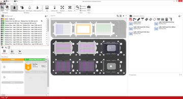Screenshot of CyBio Overture software interface for serial dilution.