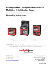 Manual UVP Hybridization Ovens