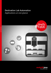 Brochure Destination Lab Automation | Applications at one glance 