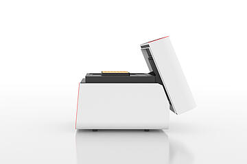 side view of a T-Robot II 96-well thermal cycler (open)