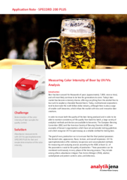 Measuring Color Intensity of Beer by UV/Vis Analysis (EN)