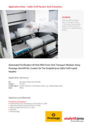 Automated Purification with Promega One4All Kit on CyBio FeliX (EN)