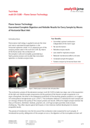 TechNote Multi EA 5100 Flame Sensor (EN)