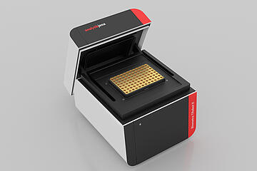 T-robot II 96-well thermal cycler with open lid